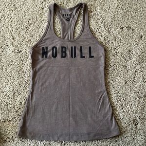 NoBull Women’s Racerback Tank - Fallen Rock color